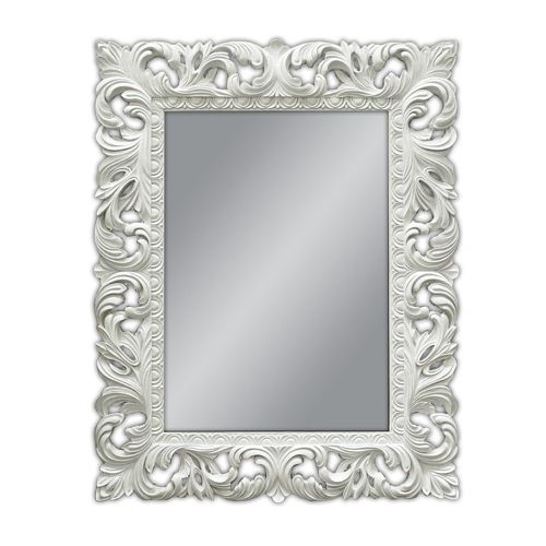 biele zrkadlo Glamour
